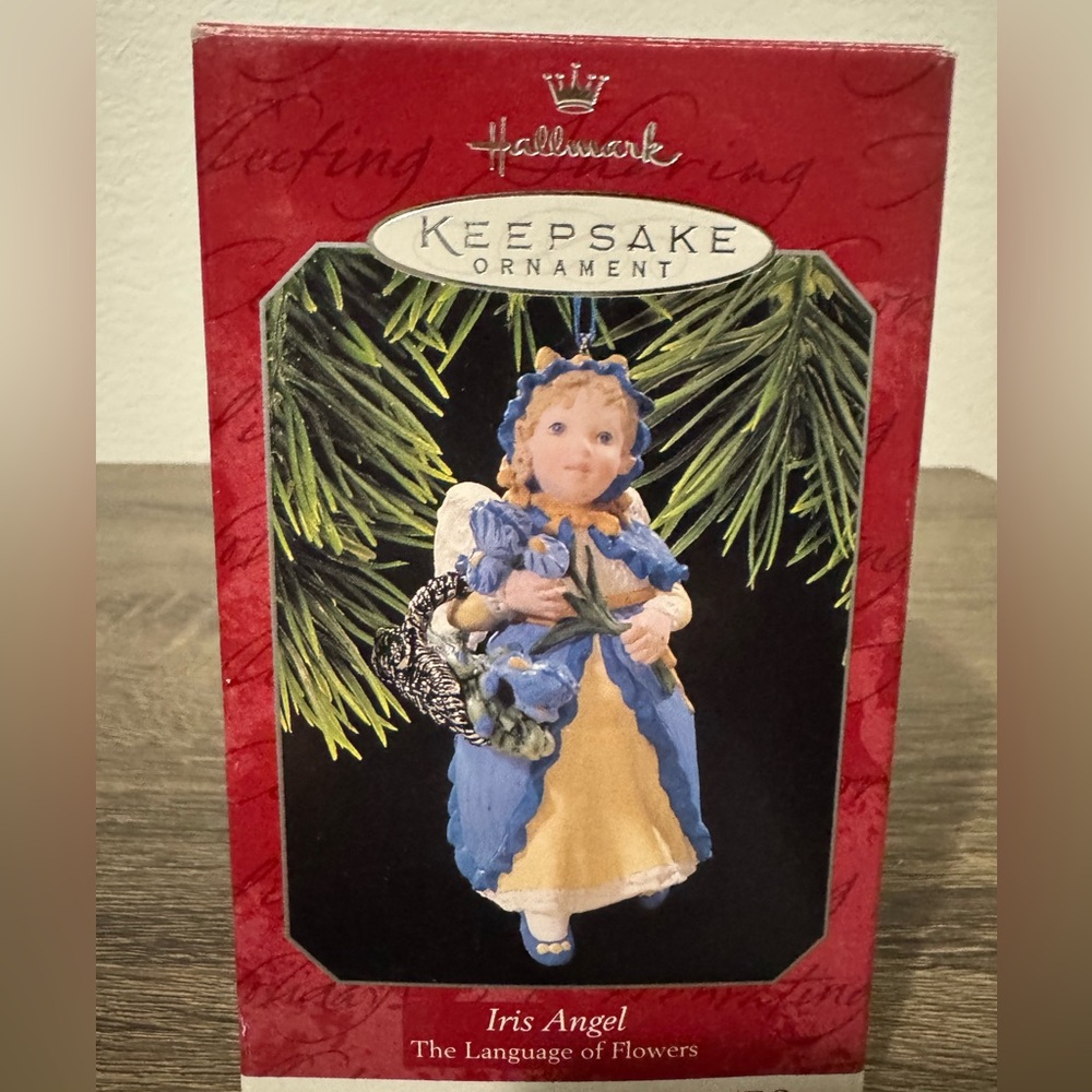 Hallmark Keepsake "Iris Angel" Ornament 1998 Original Box